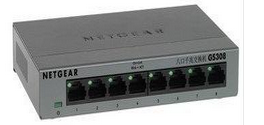 （NETGEAR）GS108E 千兆交换机铁壳